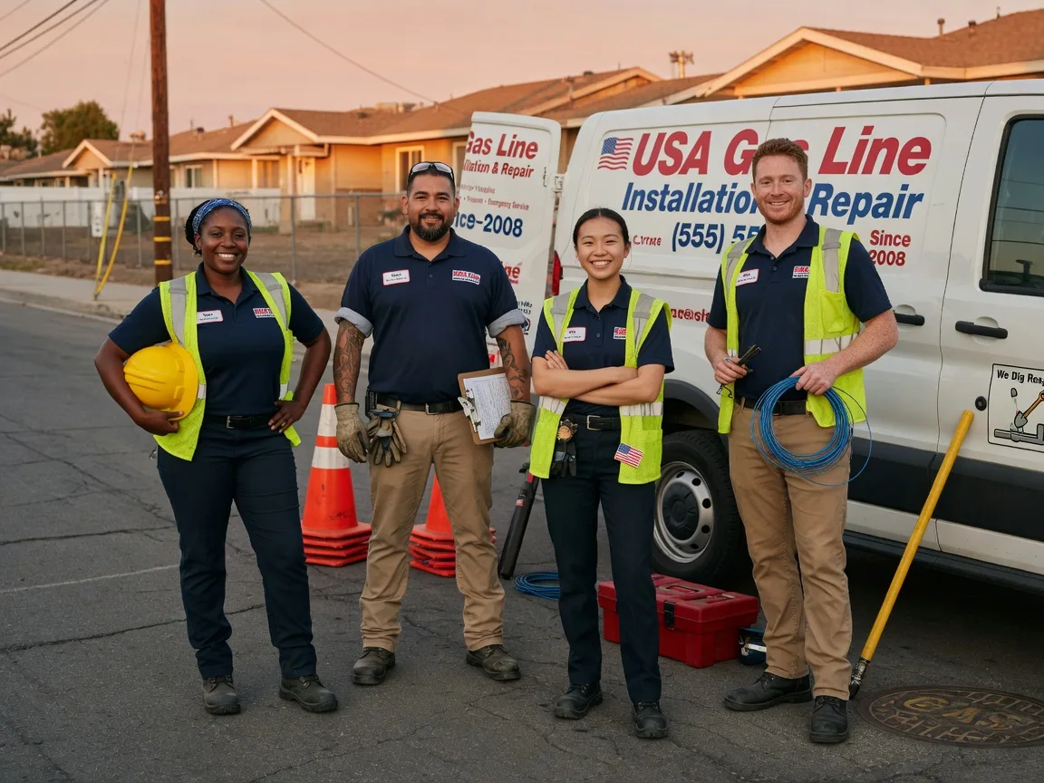 Gas Line Installation company in Blanchard, LA